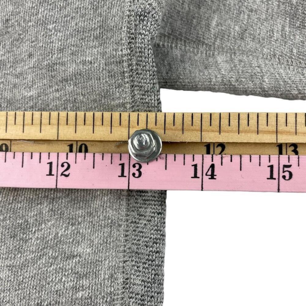 Joe Fresh Sweatshirt Toddler Boys Size 5 Gray Knit Long Sleeve V Neck Pullover - Picture 3 of 7